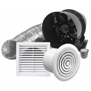 Basec CP TWN FAN PLUG 6M RND + FXD GRILLE Simx