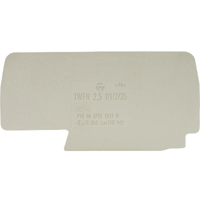 Wieland Partition Plate - Grey (56.703.5055.0 / 56.703.5055.6)