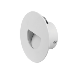 Glight ROUND RECESSED STAIR LIGHT 3000K WHITE