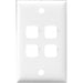 Legrand HPM Standard plate 4 gang