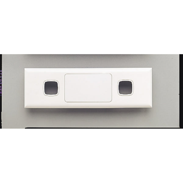 Legrand HPM Grid & plate slimline 2gangWhi
