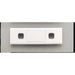 Legrand HPM Grid & plate slimline 2gangWhi