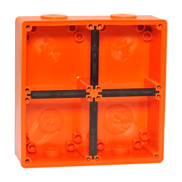 Iso Enclosure 4 gang RES ORANGE — Scott Electrical