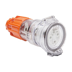 Iso EXTENSION SOCKET 4 ROUND PINS 10A 500V AC EO