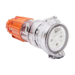 Iso EXTENSION SOCKET 4 ROUND PINS 50A 500V AC EO