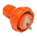 Iso Plug 3 Pin 10A 250V straight