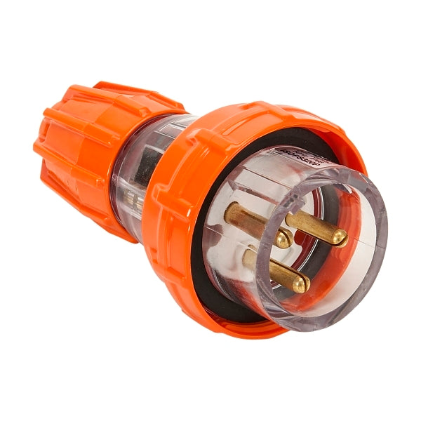 Iso Plug 3 Pin 20A 250V straight
