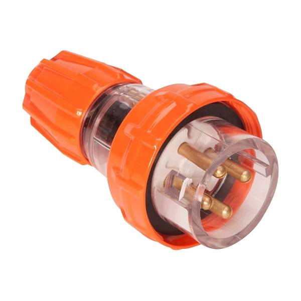 Iso Plug 4 pin 20A 500V straight — Scott Electrical