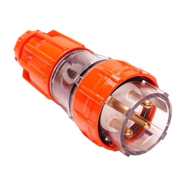 Iso Plug 4 pin 40A 500V straight — Scott Electrical