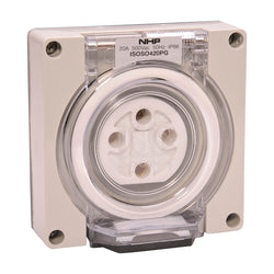 Iso Socket outlet 4 pin 20A 500V