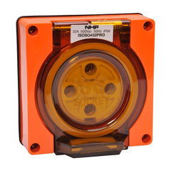 Iso Socket outlet 4 pin 32A 500V