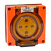 Iso Socket outlet 5 pin 40A 500V