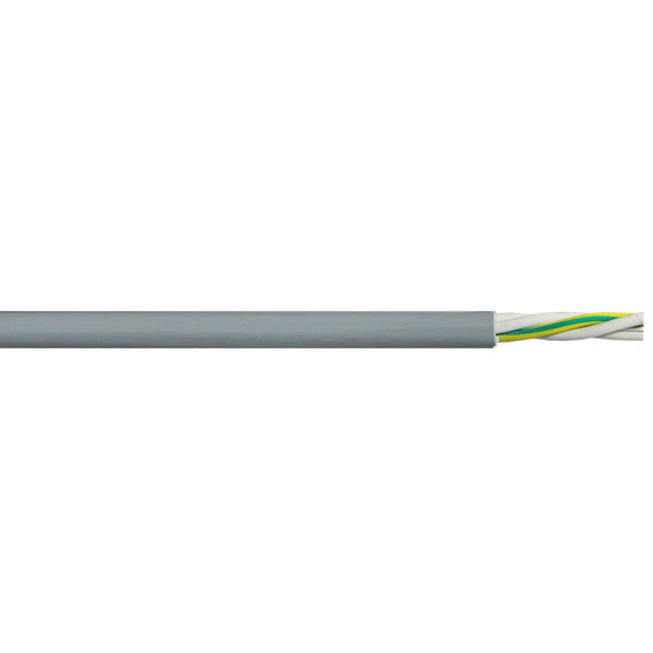 Firstflex 1.0mm four core rubber multi Control Flex Grey