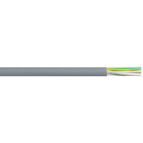 Firstflex 0.5mm five core rubber multi Control Flex Grey