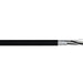 Firstflex 10 PAIR x 0.5mm SPVC OVERALL FOIL SCREEN BLACK Cable