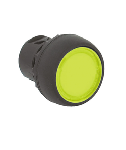 Allen Bradley Push button flush ill yellow