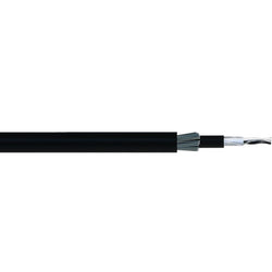 Firstflex 1 PAIR x 1.5mm SPVC SWA OVERALL FOIL SCREEN BLACK