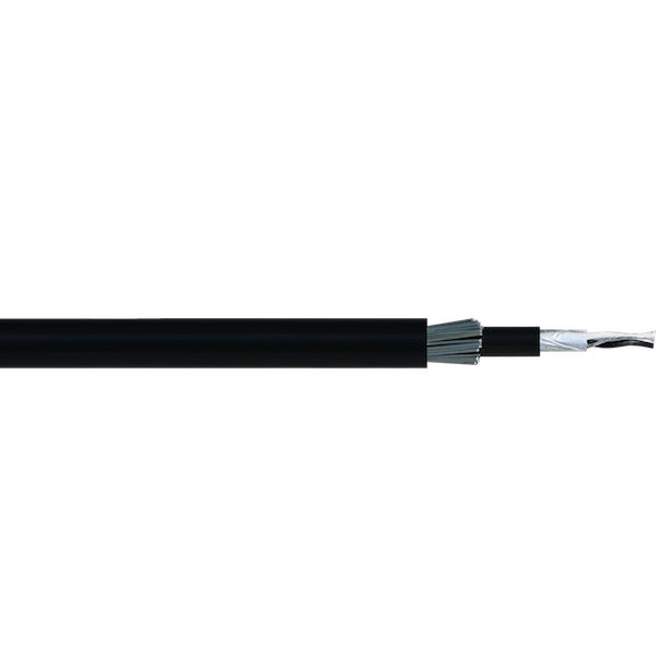 Firstflex 1 PAIR x 1.5mm SPVC SWA OVERALL FOIL SCREEN BLACK