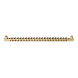 Teubel Earth bar 36 way two stud 6mm