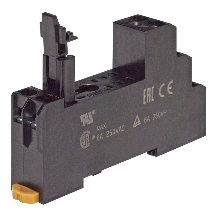 Omron Din rail mount Base for G2R double Pole Relays, and H3RN-2 timers