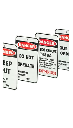 Danger Tag - Do Not Start