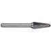 Trucut Alpha 1/4 Included Angle Burr 6in Long