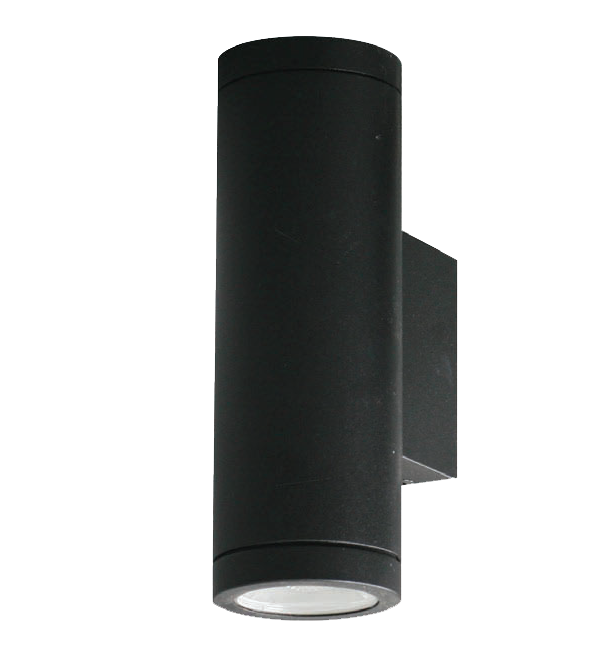 Glight UP & DOWN WALL LIGHT 11W IP65 3000K NON DIM BLACK