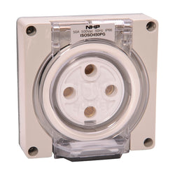Iso Socket outlet 4 pin 50A 500V