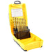 Trucut Alpha  Drill Set Metric Tuff Box 1-10mm