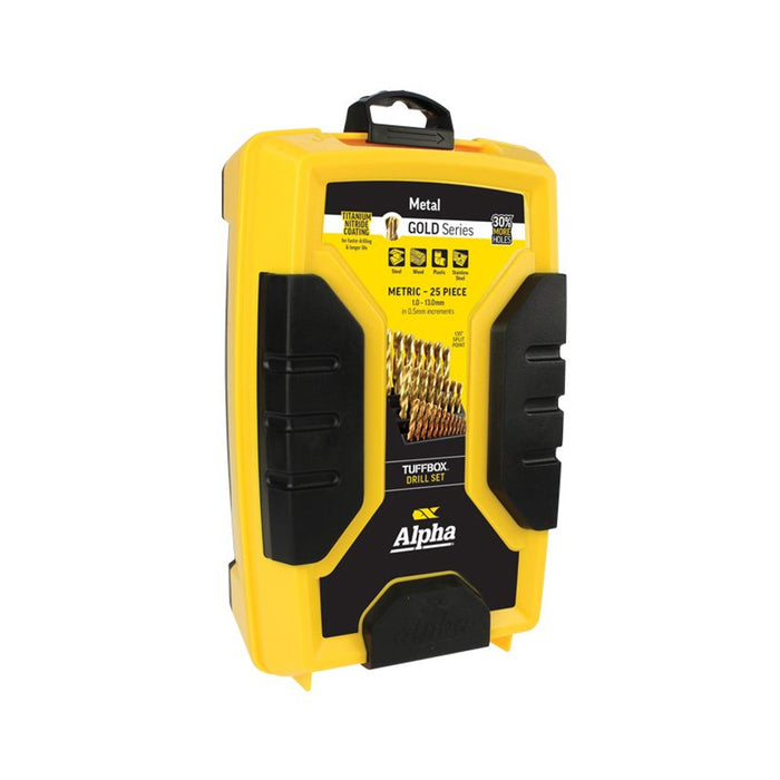 Trucut Alpha Tuff Box Drill Case Metric 1-13mm
