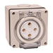 Iso Socket outlet 3PH 4 pin 32A