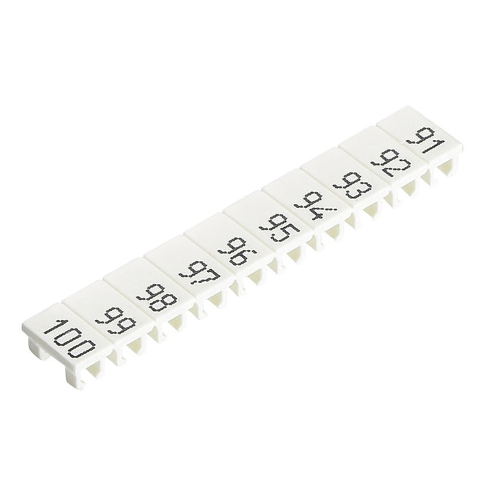 Wieland Marker - 4mm - 91 .. 100 (Strip of 10)
