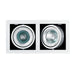SUPERLUX GIMBAL MR16 2 LGHT SILVER GREY