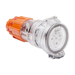 Iso EXTENSION SOCKET 5 ROUND PINS 20A 500V AC EO