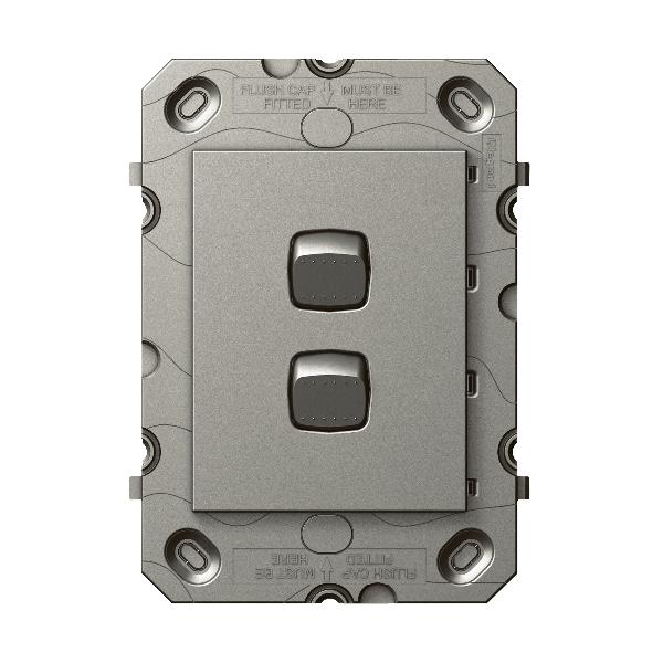 Legrand Arteor Switch 2gang V Magnesium