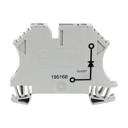 Allen Bradley SCREW TERMINAL 2.5mm 1 CONDUCTOR 24A GREY