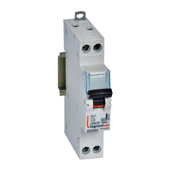 Legrand HPM RCBO DX3 2P 1MOD 6A 10MA PN