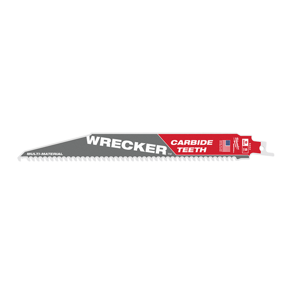 Milwaukee Reciprocating Saw Blade 230mm 6TPI Carbide Teeth SAWZALL The WRECKER