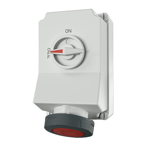 Mennekes 63A 4P 415V SWITCHED SKT IP67 5110A