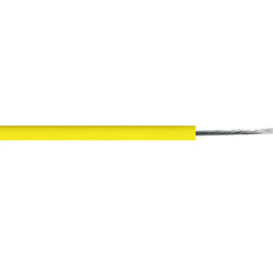 Firstflex 2.5mm appliance wire tin yellow