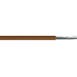 Firstflex 4.0mm appliance wire tin brown