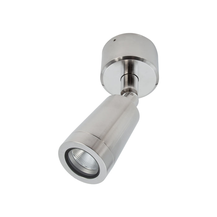 Halcyon EXT LED SPOT TILT/ROTATE 9W Pri:240V C/W DIM DRI WW-STS