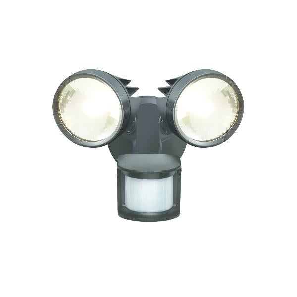 Legrand HPM Sika LED Double Floodlight with sensor - Black