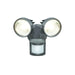 Legrand HPM Sika LED Double Floodlight with sensor - Black