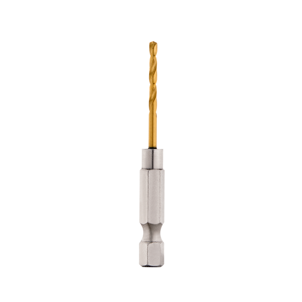 Milwaukee Drill Bit 2mm Titanium 1/4" Hex 2-Pack