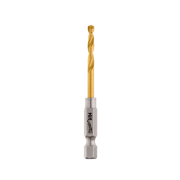 Milwaukee Drill Bit 3.2mm Titanium 1/4" Hex 2-Pack