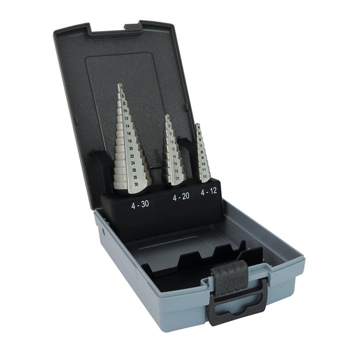 Trucut Dart Step Drill Set Straight Flute 4-12, 4-20, 6-37