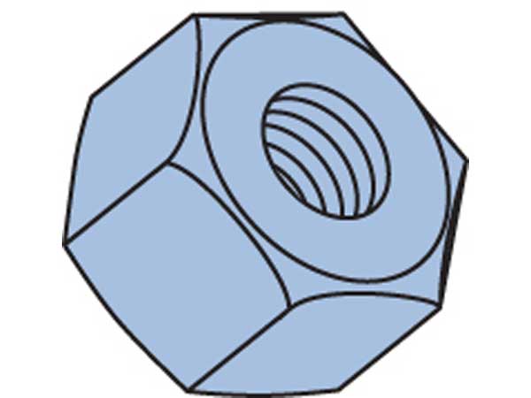 Unistrut 2043443 Nut hex 12mm zinc