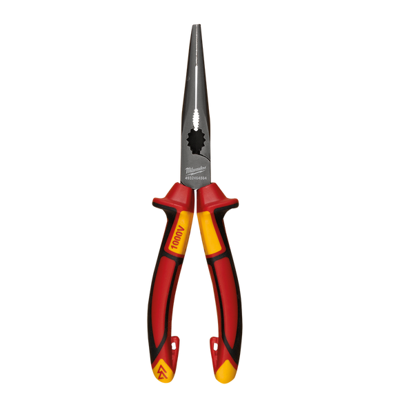 Milwaukee Pliers 205mm Long Nose 1kV