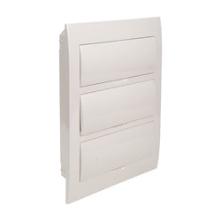 NHP MOD6 Dis board 36 way flush wh door